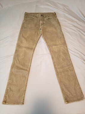 Levi's 511 Green denim jeans 32W 34L